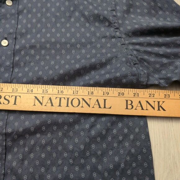 FAHERTY The Movement Shirt Mens Long Sleeve Measurements In Pictures - Picture 3 of 4